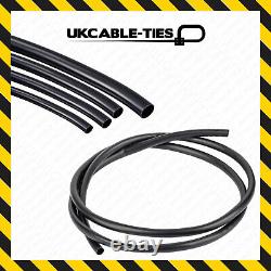 Black PVC Sleeving Flexible Cable Tubing Wiring Harness Wire Loom
