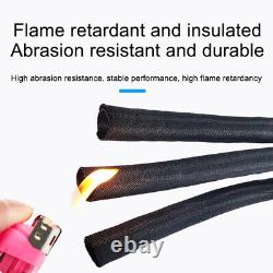 Braid Sleeving Self Closing Wiring Harness Loom Protection Expandable Sheathing