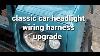 Classic Car Headlight Wiring Loom Harness Upgrade