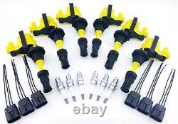Fairlady Z 300zx Ignition Coils & Ngk Spark Plugs Wire Harness Repair Kit V6 3l