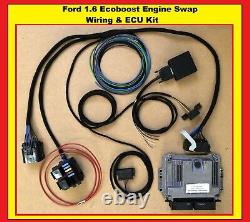 Ford 1.6 Ecoboost Engine Swap wiring harness Kit / Adapter Loom & ECU/ Fiesta ST