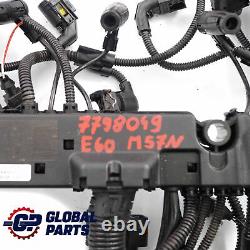 Câblage du moteur BMW E60 E61 535d M57N, faisceau de câbles, module automatique 7798049