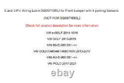 Nouveau faisceau de câblage des capteurs de stationnement pour la VW Golf VII, R Mk7 2012-2021 5g0971095j