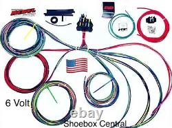 Rebel Wire 6 Volt 8 Circuit Universal Wiring Harness USA Made